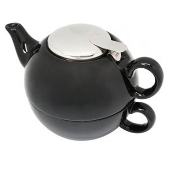 comprar TETERA CON TAZA Y FILTRO PRIVATA NEGRA