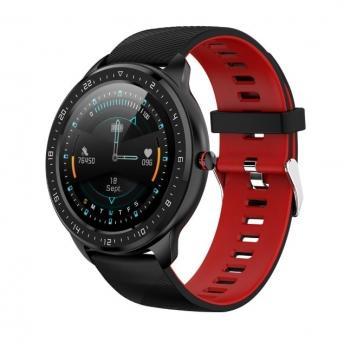comprar SMARTWATCH EUROFEST C.SIL. NEG/ROJO