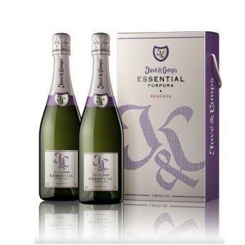 comprar CAVA JUVE Y CAMPS CINTA PURPURA ESSENTIAL, 2 BOT.