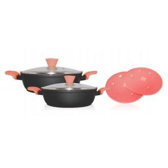 comprar BATERIA CASTEY A.FORJ CORAL 24/28CM+ 2 SALVAMANTEL